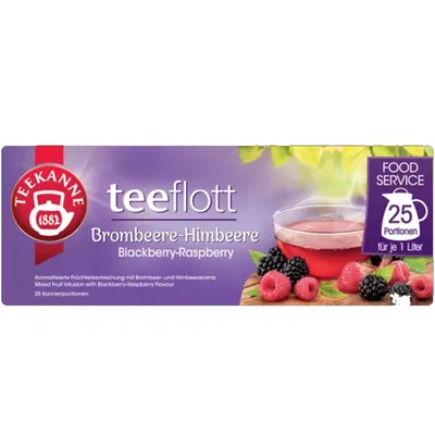 Obrázok produktu pre Čajová kanvica Flot Ovocný aromatický ostružina a malina 125g