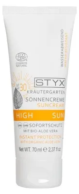 Image de STYX Jardin d'herbes SUN Crème solaire SPF 30