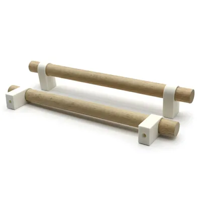 Produktbild von Möbelgriff Stangengriff Küchengriff Schrankgriff Schubladengriff 160mm Designgriff Weiß