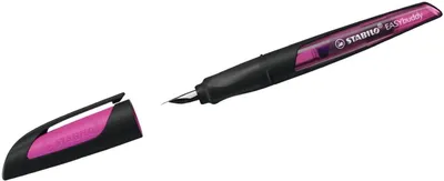 Produktbild von Schulfüller Easybuddy Feder A schwarz/magenta Packung mit 3 Stück