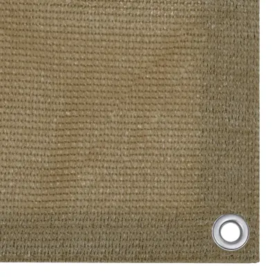 Zdjęcie produktu dla Parawan balkonowy Taupe 90x600 cm HDPE