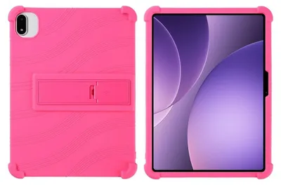 Produktbild von OPPO Pad 5 Hülle - Coverup Silikon Back Cover mit Kickstand - Pink