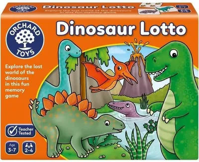 Produktbild von Dinosaurier-Lernspiel DINOSAURIER LOTTO