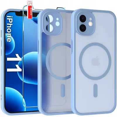 Obrázok produktu pre Matné magnetické puzdro pre iPhone 11 | Kompatibilné s MagSafe, odolné + sklo