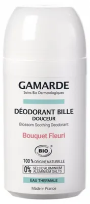 Produktbild von Deodorant Roll-On, Gamarde, Blumenduft, mit Arganöl, Aluminiumfrei, Bio, 50ml