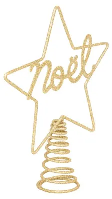 Produktbild von Metallwimpel weihnachten glitzer 22cm  - Atmosphera créateur d'intérieur