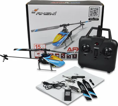 Image de Amewi AFX4 XP Modèle d'hélicoptère radiocommandé (RC) Moteur électrique