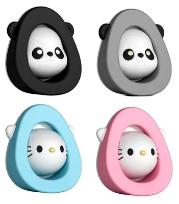 Imagen del producto de Solidchoice - Juego de 4 adorables topes para puertas y protectores de pared