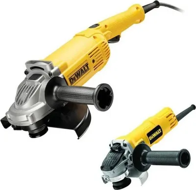 Produktbild von DEWALT 2200W 230 mm & 900W 125 mm Schleifer-Duo – 2 Schutzvorrichtungen – DWE492DUO2-QS
