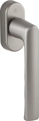Image de Poignée de fenêtre HOPPE HAMBURG - SecuForte, VK 32-42, aluminium couleur inox mat