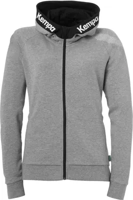 Produktbild von Kempa Kapuzenjacke Core 26 Women Uni 2003664_01 dark grau melange XXL