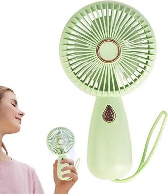 Obrázok produktu pre Ručný ventilátor na každodenné použitie – tichý miniventilátor – ideálny pre domáce použitie, do kancelárie aj na cesty