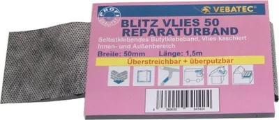 Produktbild von Vebatec BLITZ BUTYL REPARATURBAND Vlies 50mmx1,5m