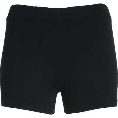 Immagine prodotto di KINKIES: Pantaloncini sportivi neri per bambine, con elastico in vita, comodi