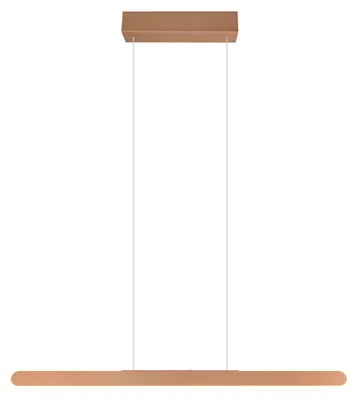 Zdjęcie produktu dla Lampa wisząca nowoczesna brązowa HELIOS LED 28W Trio