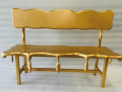 Produktbild von Casa Padrino Luxus Sitzbank / Gartenbank Gold 160 cm -  Italy