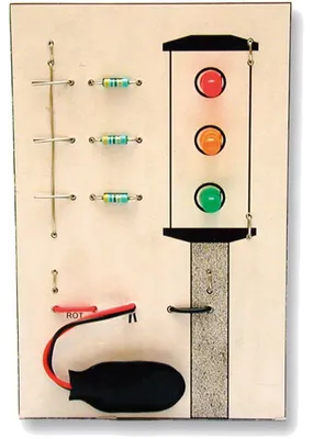 Produktbild von Ampel mit Leuchtdioden Bausatz Kinder