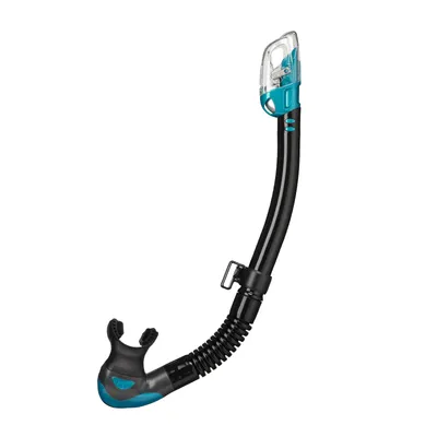 Image de TUSA Hyperdry ELITE 2 - Tuba à valve avec DryTop, Couleur:noir/turquoise