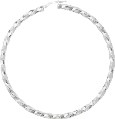 Image de Boucles d'Oreilles Femme Argent fin 925 - 60mm; TRS17698MM60