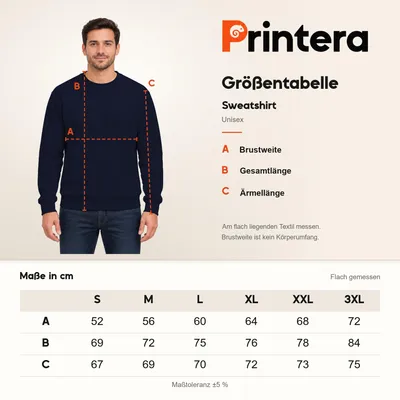 Productafbeelding van "Wie 'A' zegt, moet ook 'Perol' zeggen." Schapen, Aperol cocktail feest, sweatshirt, trui, marineblauw, 3XL