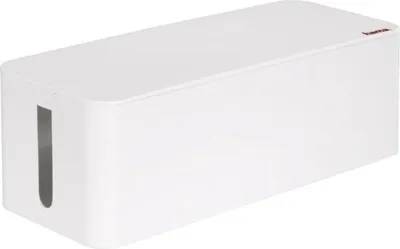 Produktbild von Hama Kabelbox Maxi 00020662 15,6x13x40cm weiß