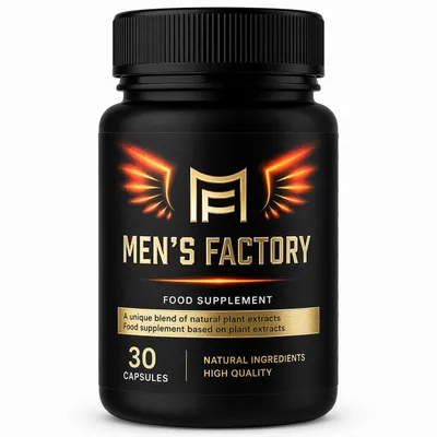 Immagine prodotto di Men's Factory – A sostegno della vitalità e delle prestazioni maschili – 30 capsule