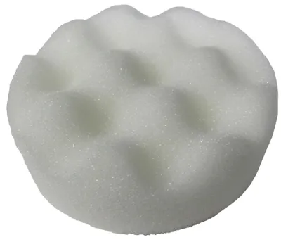 Produktbild von Norton Polierschwamm-Schaumstoffpad weiß 80x25mm