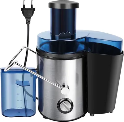 Immagine prodotto di Centrifuga Tavien – 900 W – Centrifuga – Frutta e verdura intera – Apertura di riempimento da 65 mm – 2 velocità – Contenitore per succo da 500 ml