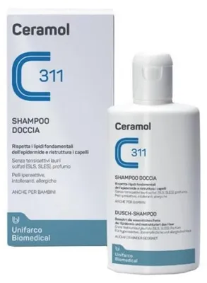 Immagine prodotto di Ceramol Shampoodoccia Flacone 200 Ml