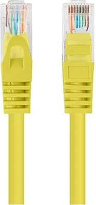 Obrázek produktu pro Lanberg PCU6-20CC-0150-Y, 1,5 m, Cat6, U/UTP (UTP), RJ-45, RJ-45, Žlutá