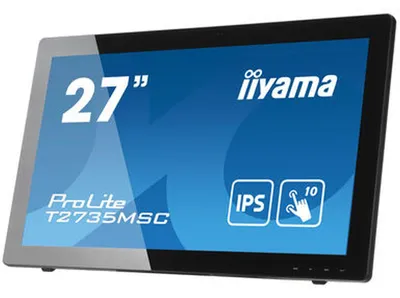 Produktbild von iiyama ProLite T2735MSC-B3, 68,6 cm (27"), 1920 x 1080 Pixel, Full HD, LED, 5 ms, Schwarz