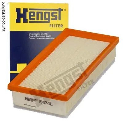Obrázok produktu pre Vzduchový filter HENGST E674L