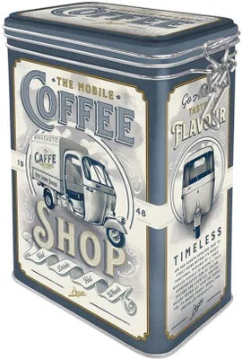 Produktbild von Retro Kaffeekanne, 1,3 l, Kaffeeladen