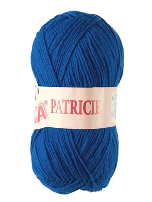 Produktbild von 50g Strickgarn Patricie by Vlnika Garn Wolle Strickwolle Sommergarn Farbwahl, Farbe:königsblau