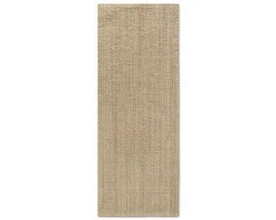 Zdjęcie produktu dla Chodnik jutowy do salonu 80x200cm, naturalny beżowy chodnik z juty