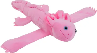 Produktbild von Wild Republic Huggers Axolotl, Snap-Armband, Geschenk für Kinder, Plüschtier, Füllung aus gesponnenen recycelten Wasserflaschen, 20 cm