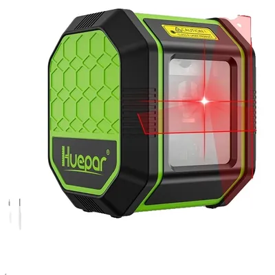 Zdjęcie produktu dla Niwelator laserowy, zielona wiązka, akumulator litowo-jonowy, czerwony