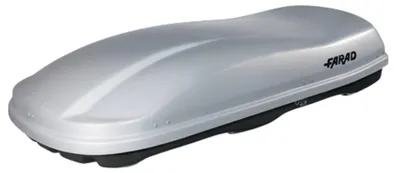 Productafbeelding van Farad Marlin N7 - 680 liter dakkoffer - Zilver - Aerodynamisch