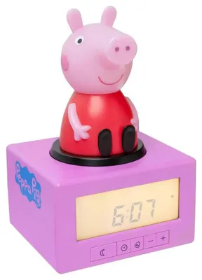 Image de Réveil Peppa Pig pour l'apprentissage du sommeil