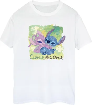 Produktbild von Disney - "St Patrick's Day" T-Shirt für Damen BI30136 (S) (Weiß)