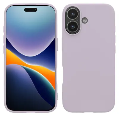 Produktbild von kwmobile Hülle kompatibel mit iPhone 17 Hülle - Weiche und schlanke TPU Silikon Handyhülle - Stoßabsorbierendes Flexibles Case - Lavendel