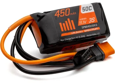 Produktbild von Spektrum 11.1V 450mAh 50C IC2 Modellbauakkus