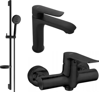 Immagine prodotto di Mexen Pecos DS75 set doccia, nero - 72704DS75-70