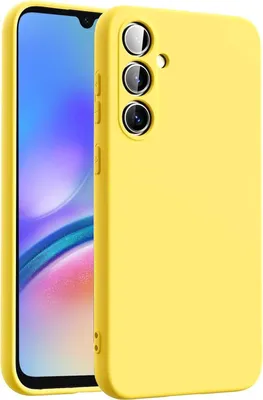 Produktbild von Puzdro pre mobilný telefón Samsung Galaxy A15 4G/5G ochranný kryt silikónové gélové puzdro, žlté