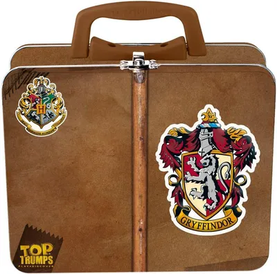 Obrázek produktu pro Karetní hra Harry Potter: Top Trumps – Nebelvír, sběratelská plechová krabička