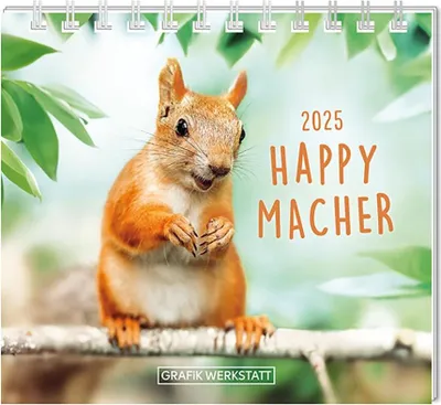 Produktbild von Mini-Kalender 2025 Happymacher