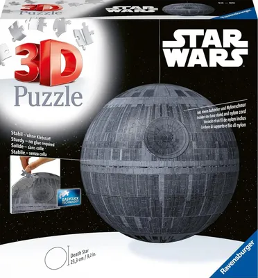 Zdjęcie produktu dla Puzzle 3D Gwiazda Śmierci Star Wars (543 elementy)