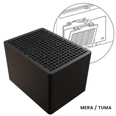 Produktbild von Aktivkohlefilter geeignet für Geberit AquaClean - Geeignet für Tuma und Mera Dusch-WCs - Wie Wabenfilter Typ 3 - Wie 242.999.00.1