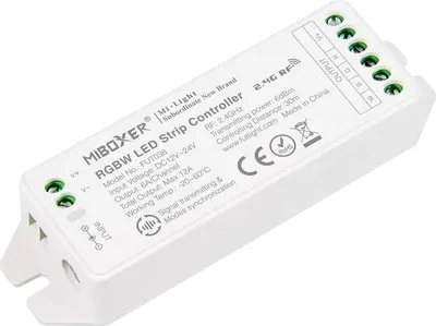 Zdjęcie produktu dla Mi Light Milight Miboxer 2.4 GHz RGBW RGB + kontroler białej taśmy LED Wyjście DC12V / 24V maks. 12A, FUT038