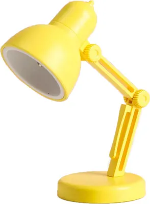 Obrázok produktu pre Skladacia stolová LED lampa s odnímateľnou magnetickou základňou - nastaviteľné nočné svetlo do kancelárie a domácnosti, žltá